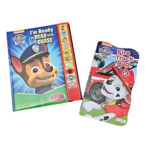 Nickelodeon Paw Patrol Ready To Read With Chase Sound Hardback Book Set
